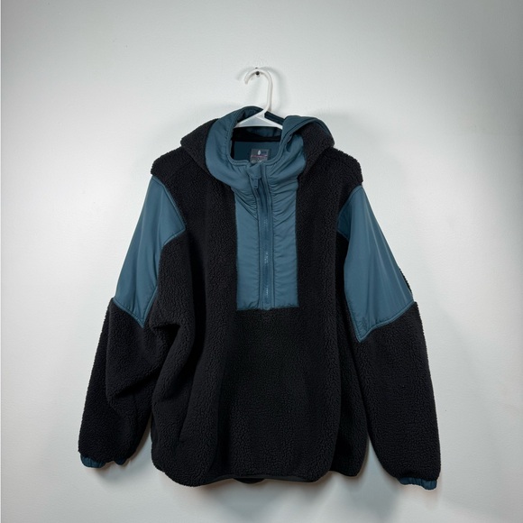 Free People Lead the Pack Fleece Pullover Large - Picture 3 of 7